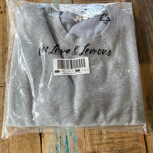 New For Love and Lemons Alex Sweatshirt - Picture 4 of 6
